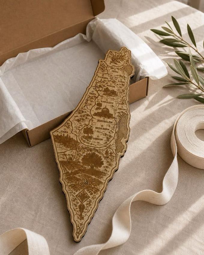 Illustrated Palestine Map - product photograph 6