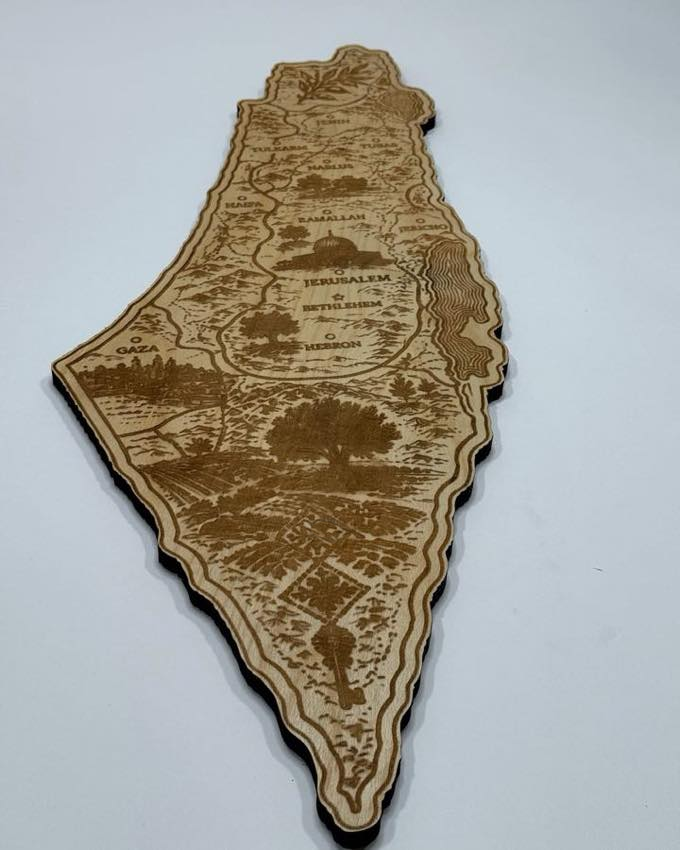 Illustrated Palestine Map - product photograph 8