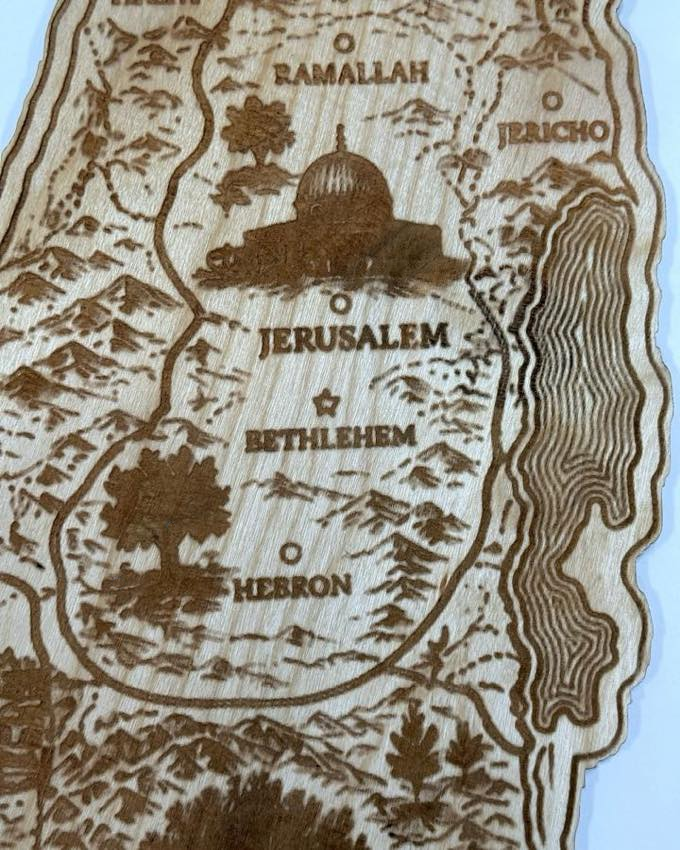 Illustrated Palestine Map - product photograph 9