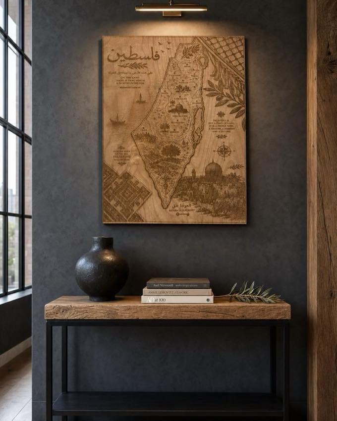Palestine Illustrated Panel - product photograph 4