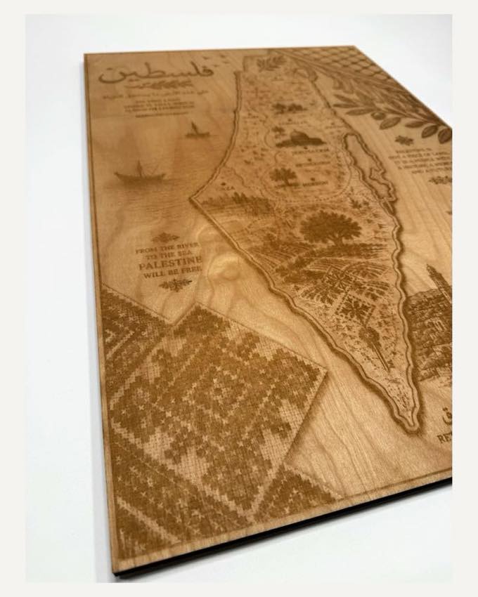 Palestine Illustrated Panel - product photograph 6