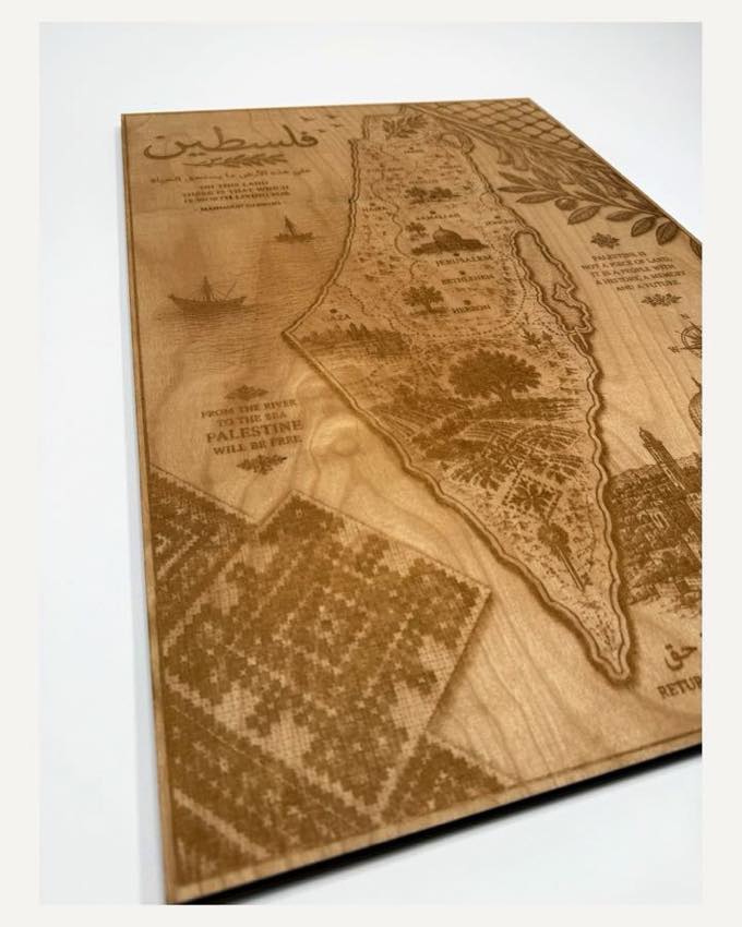 Palestine Illustrated Panel - product photograph 7